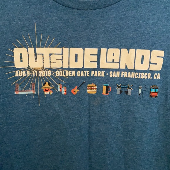 💖 2/$25 Outside Lands 2019 Lineup Tee - Picture 2 of 4